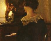 卡尔 霍尔索 : A Lady Playing The Piano